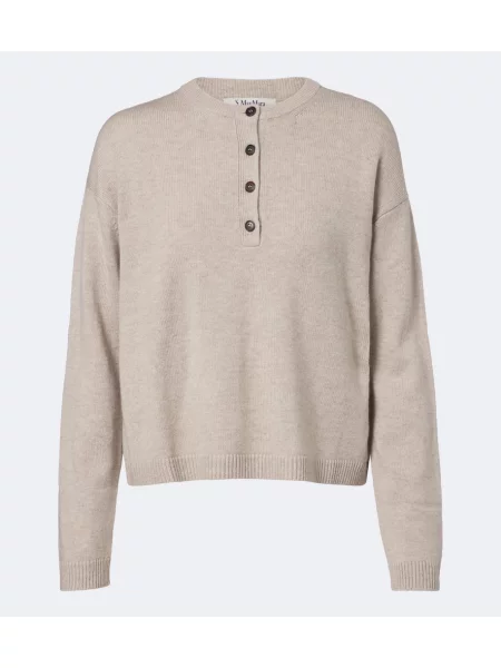 Pulover 's Max Mara de lână bej