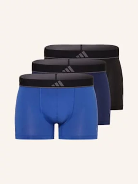 Adidas Bokserki Active Micro Flex Eco 3 Szt. blau czarne
