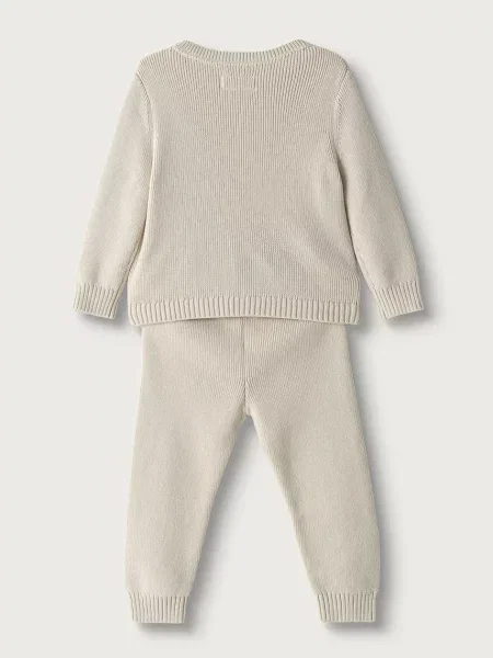 Calvin Klein Jeans compleu pentru copii din bej
