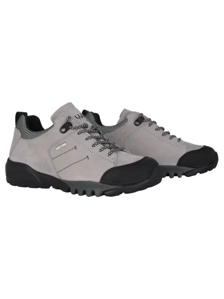 Sneakersy Waldläufer zamszowe wodoszczelne szare