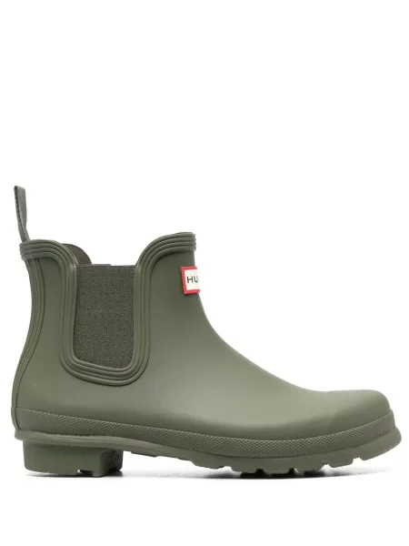 Botine chelsea Hunter verde