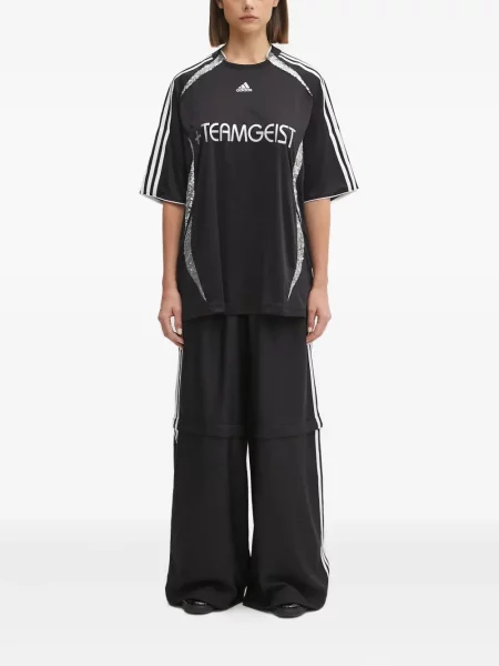 Šněrovací pruhované krajkové tenisky Adidas Campus modré