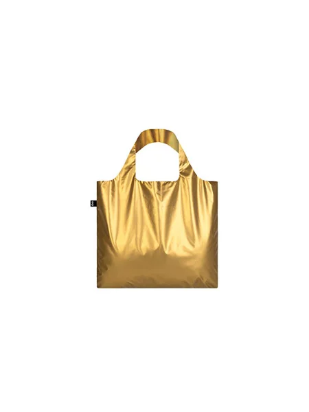 Loqi Bag Metallic Unisex Plecaki i torby LOQI Wielobarwny MM.GO-One-size Size: One size żółta