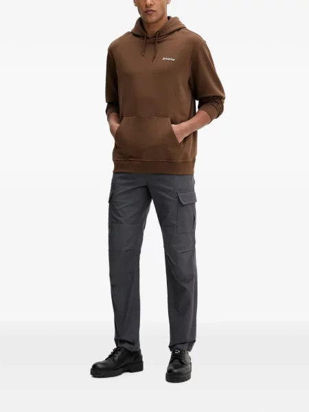 Hanorac cu glugă Dickies cu cordon maro