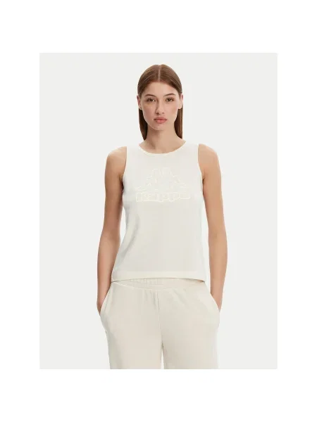 Kappa Felső Logo Gria Ekru Regular Fit