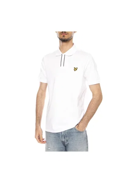 Koszulka polo Lyle & Scott biała