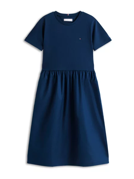 Tommy Hilfiger Jerseyové Šaty tmavě modrá