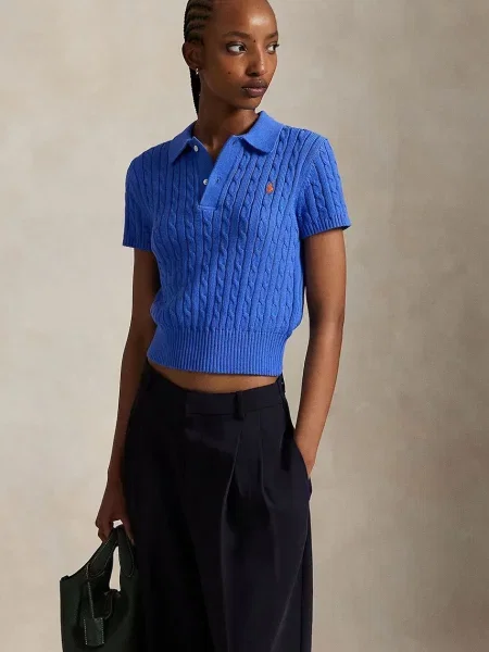 Пуловер Polo Ralph Lauren синьо