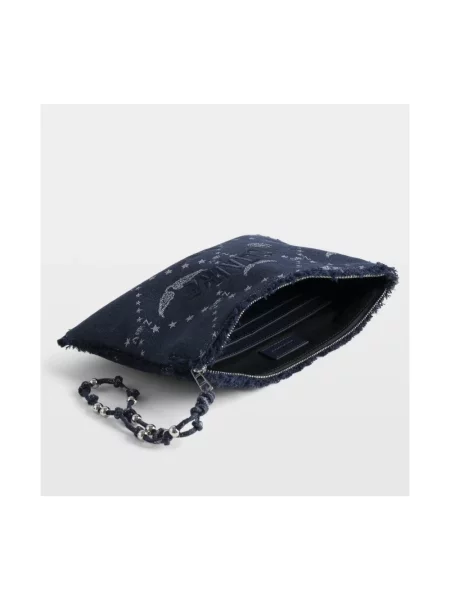 Torebka Zadig & Voltaire niebieska