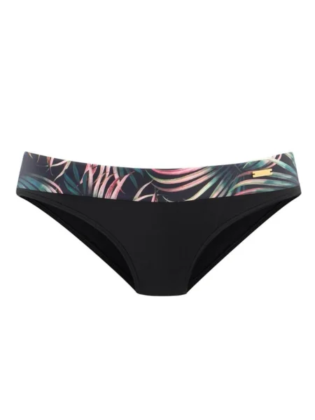 LASCANA Slip costum de baie negru