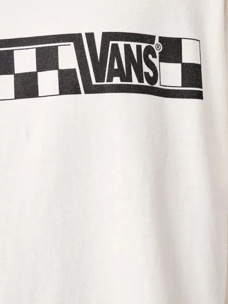 Тениска с дълъг ръкав Vans бежово