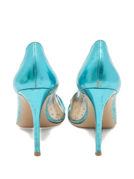 Pantofi cu toc Gianvito Rossi albastru