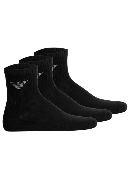 Nogavice Emporio Armani Underwear črna