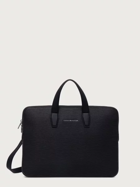 Tommy Hilfiger geantă de laptop pentru bărbați negru
