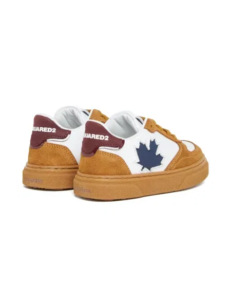 Sneakersy dziecięce Dsquared2 brązowe