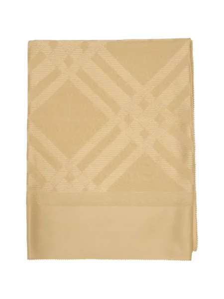 Fular Burberry de mătase în carouri