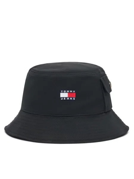 Tommy Jeans Šešir Heritage Bucket crna
