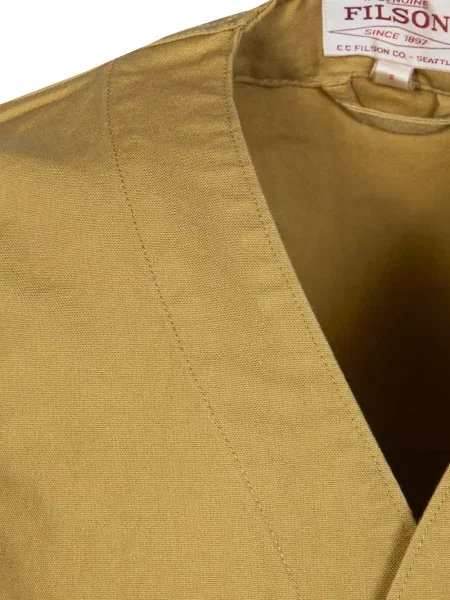 Prsluk Filson džepovi s gumbima žuta