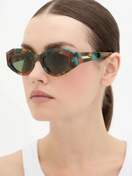 Bottega Veneta Slnečné okuliare Bottega Veneta hnedá