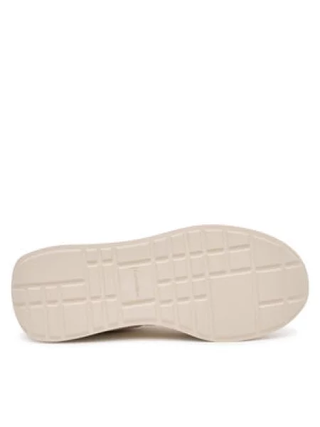 Calvin Klein Laisvalaikio batai Retro Runner Sock Laceup Neo Mix Kreminė