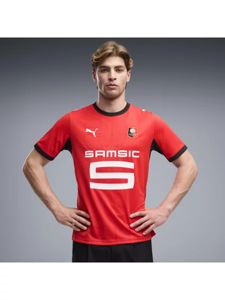Koszulka domowa Stade Rennais PUMA czarna