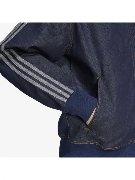 Яке adidas Firebird Adicolor Raw Denim Track Top Jacket Indigo Denim L