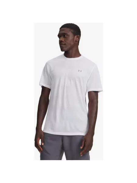 Koszulka Under Armour Velociti krótki rękaw polar M biały