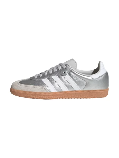 Adidas Originals Sneakersy Samba Og stříbrná / světle šedá bílá