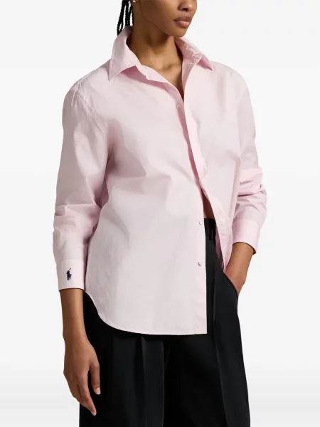 Căciulă Polo Ralph Lauren cu broderie cu dungi cowboy roșu