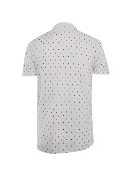 Polo Boss Green Hugo Boss λευκό