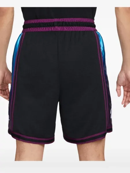 Hlače Nike s printom tie-dye veze crvena