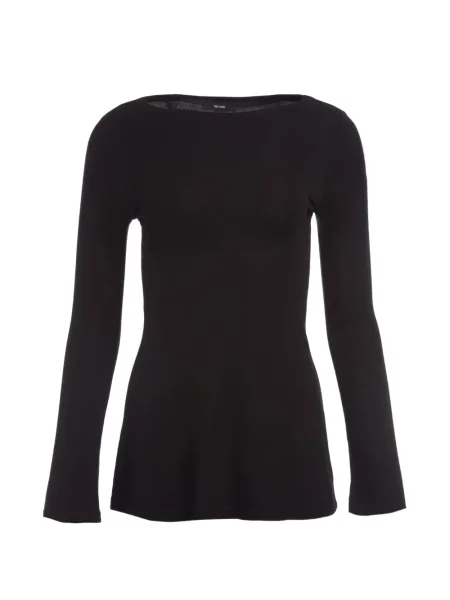 Lung tricou The Park negru