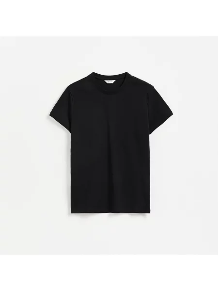 Reserved tričko slim fit černý