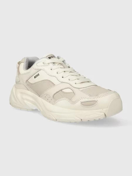Sneakersy BOSS beżowe