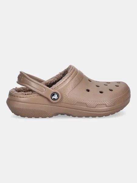 Классические тапочки Crocs коричневые