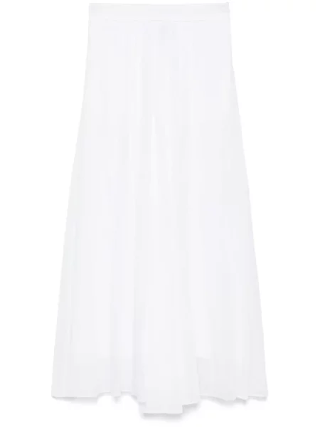 Fusta maxi Forte_forte alb