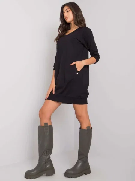 Rochie Fashionhunters de costum negru