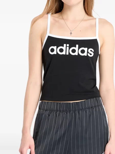 Top sport Adidas cu dungi de catifea cord tenis albastru