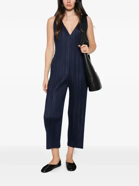 Kombinezonas Pleats Please Issey Miyake v formos iškirpte mėlyna