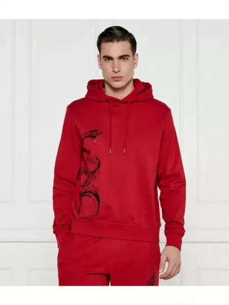Armani Exchange Pulóver piros