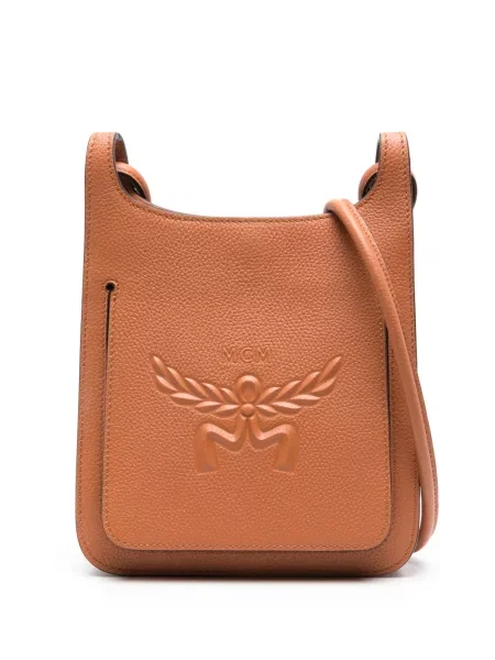 Mała mały torebka hobo Mcm brązowa