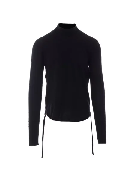 Pulover Ann Demeulemeester din dantelă negru