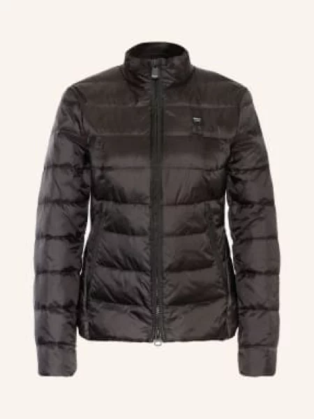 Blauer Lekka Kurtka Puchowa Vale schwarz czarna