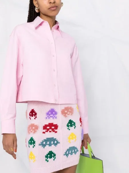 Mini mini sukně Stella Mccartney růžová