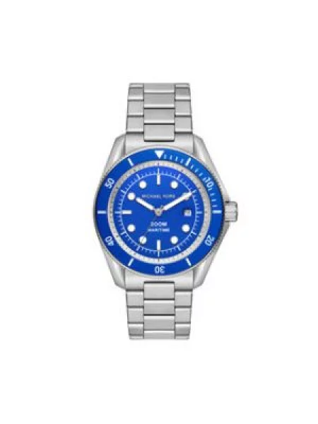 Hodinky Michael Kors Maritime Stříbrná modré