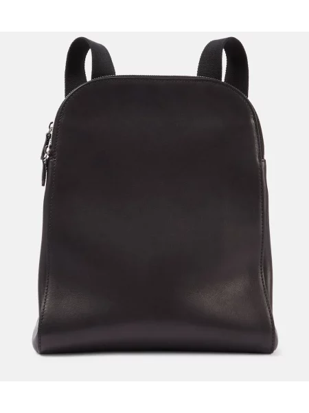 Rucsac The Row din piele negru