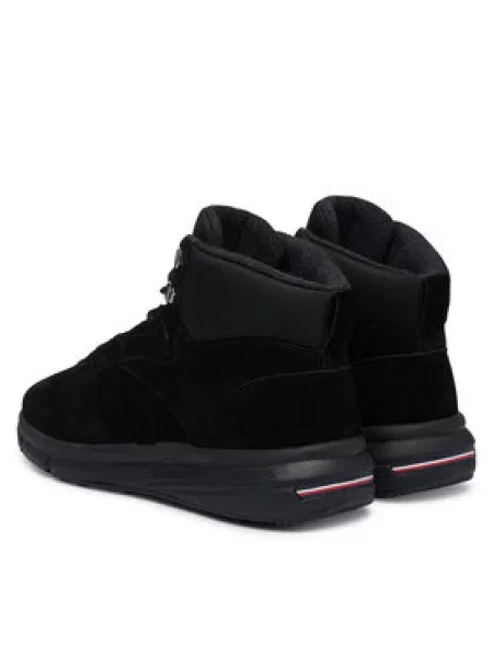 Tenisice Tommy Hilfiger Hybrid Chukka crna