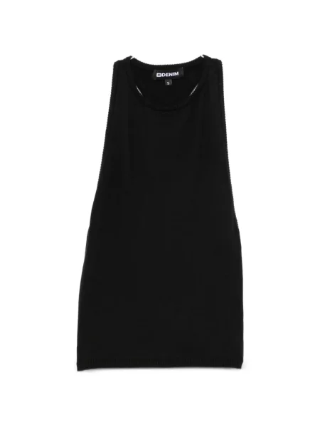 Top Eb Denim negru