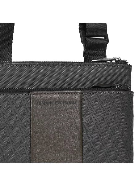 Crossbody taška Armani Exchange bez podpätku čierna
