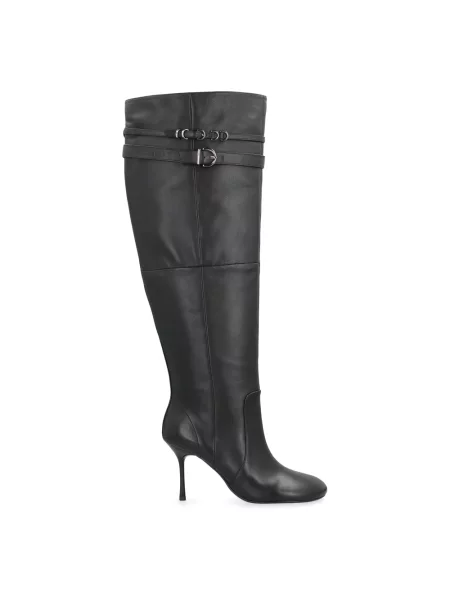 PINKO Obuwie Kobieta 39 EU Skóra Polly Leather Botki czarny